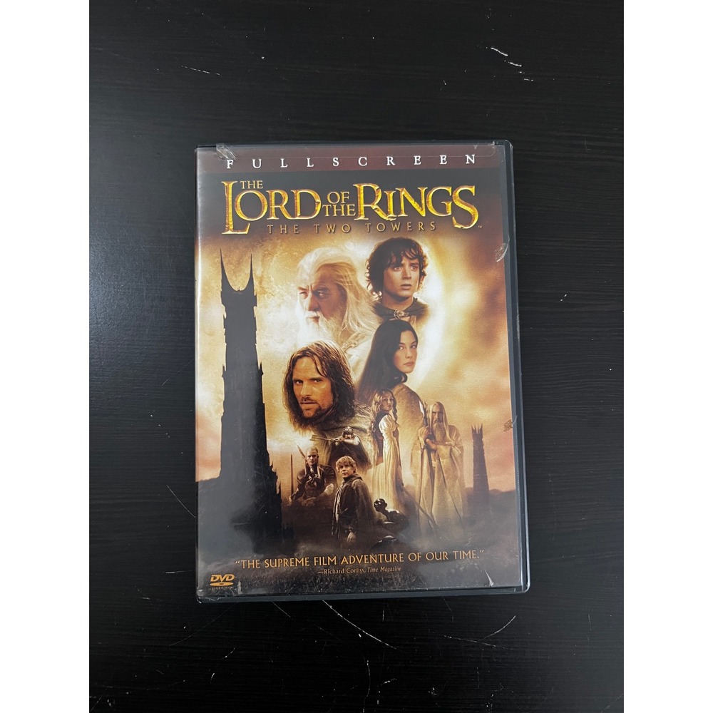 The Lord of the Rings The Two Towers DVD 2002 2-Disc Set Full Screen Edition